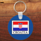 Kroatië Sleutelhanger (Voorkant)