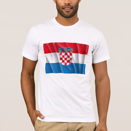KROATIË T-SHIRT (Voorkant)