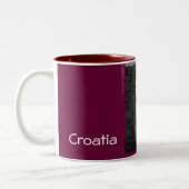 Kroatië Tweekleurige Koffiemok (Links)