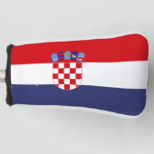 Kroatië vlag golfheadcover (Voorkant)