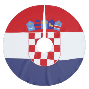 Kroatië vlag kerstboom rok