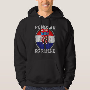 Kroatië - vlag Kroatische roet Hrvatske Kroatië Za Hoodie