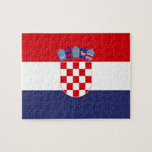 Kroatië vlag legpuzzel