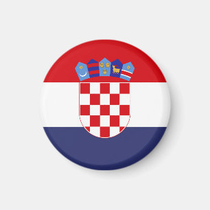 Kroatië vlag magneet