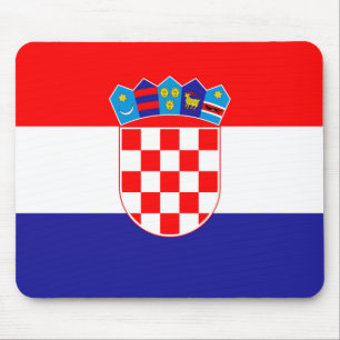 Kroatië Vlag Muismat