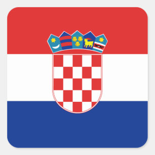 Kroatië Vlag Sticker