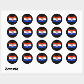 Kroatië Vlag Sticker (Vel)