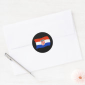 Kroatië Vlag Sticker (Envelop)
