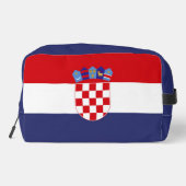 Kroatië vlag toilettasje (Achterkant)