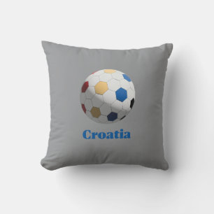 Kroatië Voetbal Kussen