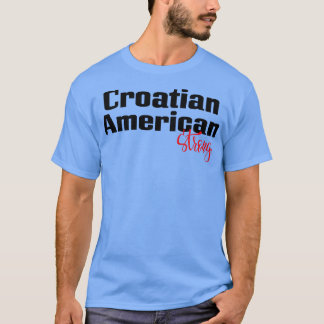 Kroatisch Amerikaans Sterk 2 T-shirt