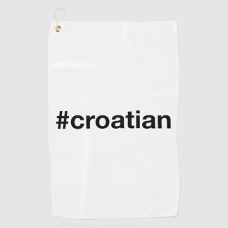 Kroatisch Golfhanddoek