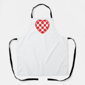 Kroatisch Hart Schort (Voorkant)