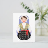 Kroatisch, Istrian Matryoshka Briefkaart (Staand voorkant)