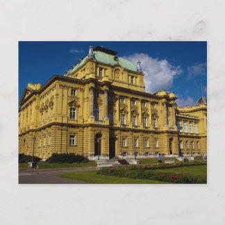 Kroatisch nationaal theater, Zagreb, Kroatië Briefkaart