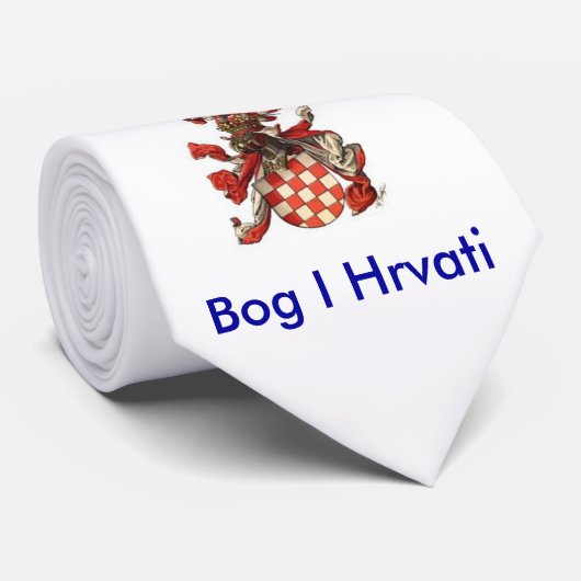 Kroatisch Stropdas met oude rust (Opgerold)