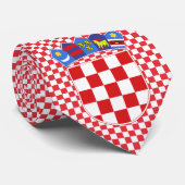 Kroatisch Stropdas met wapenstilstand (Opgerold)