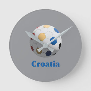 Kroatisch Voetbal Ronde Klok
