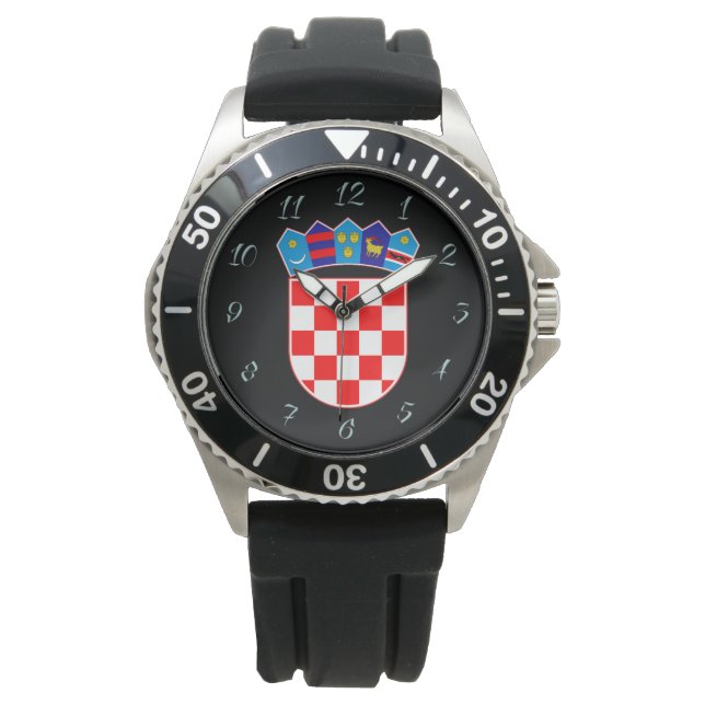 Kroatisch wapen horloge (Voorkant)