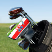 Kroatische golfer golfheadcover (Insitu)