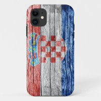 Kroatische houten vlag