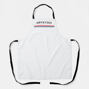 Kroatische lijnen schort