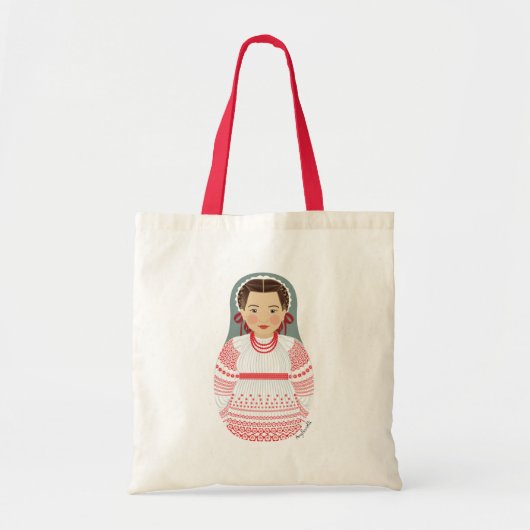 Kroatische Matryoshka Bag Tote Bag (Voorkant)