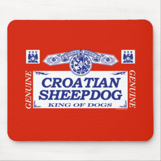 Kroatische Sheepdog Muismat