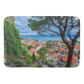 Kroatische stad Omis. Badmat (Voorkant)