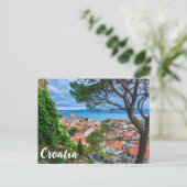 Kroatische stad Omis Briefkaart (Staand voorkant)
