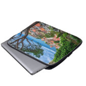 Kroatische stad Omis Laptop Sleeve (Voorkant onderkant)