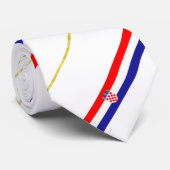 Kroatische streekvlag stropdas (Opgerold)