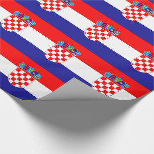Kroatische vlag cadeaupapier