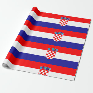 Kroatische vlag cadeaupapier