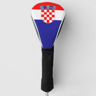 Kroatische vlag golfheadcover