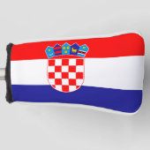 Kroatische vlag golfheadcover (Voorkant)