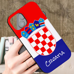 Kroatische vlag Hoesje, Kroatië mode / sport