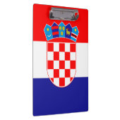 Kroatische vlag klembord (Rechts)