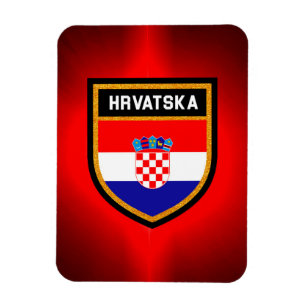 Kroatische vlag magneet
