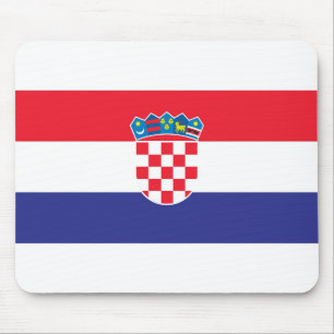 Kroatische vlag muismat