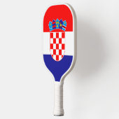 Kroatische vlag pickleball paddle (Links)