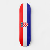 Kroatische vlag skateboard (Voorkant)