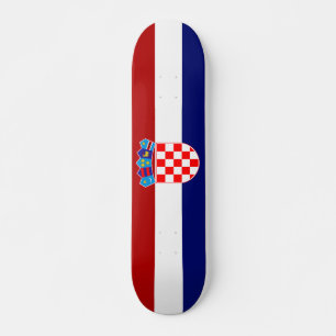Kroatische vlag skateboard