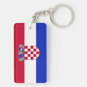 Kroatische vlag sleutelhanger (achterkant)