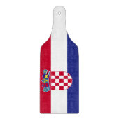 Kroatische vlag snijplank (Voorkant)