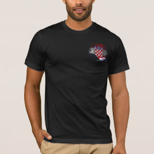 Kroatische vlag t-shirt