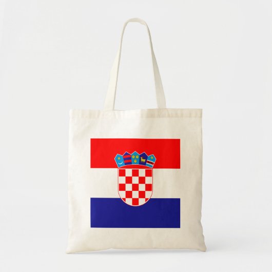 Kroatische vlag tote bag (Voorkant)