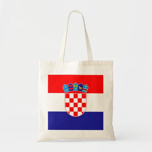Kroatische vlag tote bag (Voorkant)