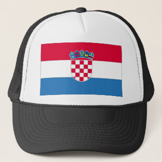 Kroatische vlag trucker pet