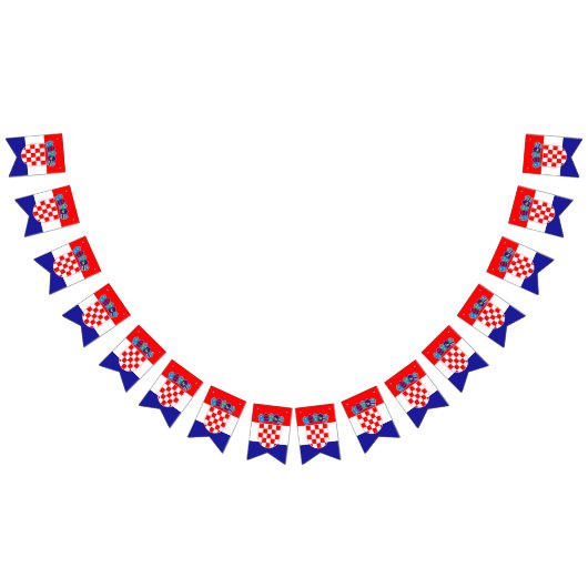 Kroatische vlag vlaggetjes (Alle)